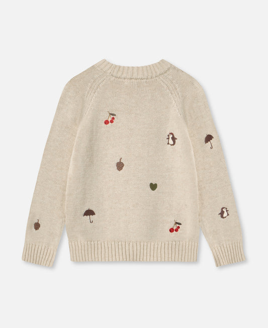 FLIINK NOVA ICON PULLOVER PULLOVER SANDSHELL