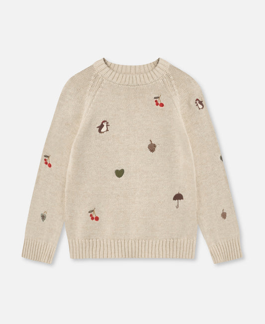 FLIINK NOVA ICON PULLOVER PULLOVER SANDSHELL