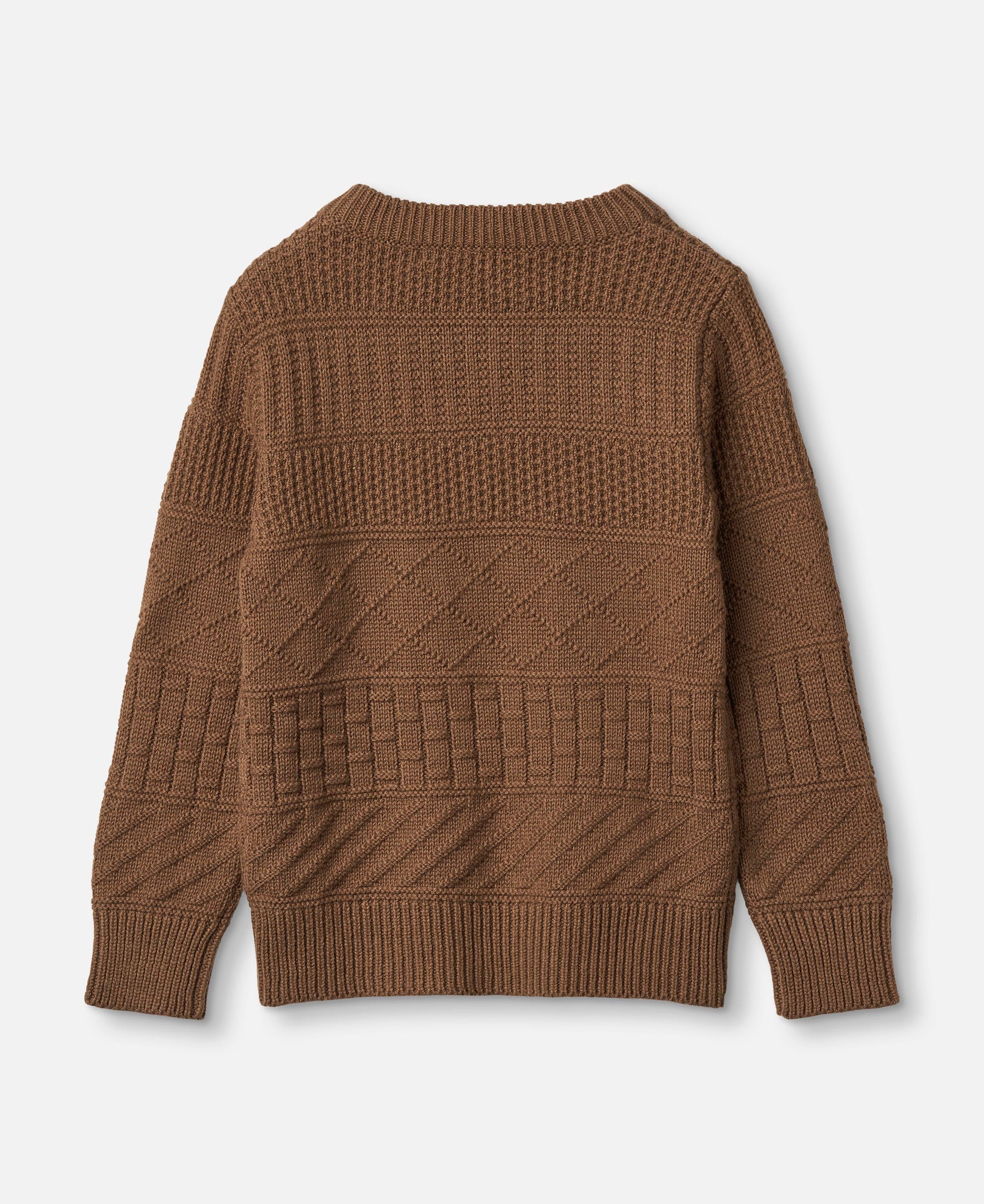 FLIINK NOVA KNIT PATTERN PULLOVER PULLOVER CARAFE