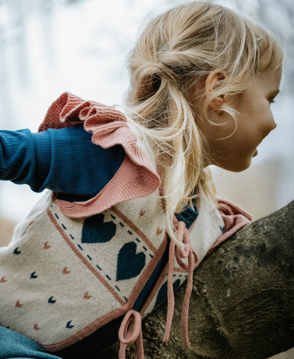 FLIINK NOVA MULTI HEART VEST VEST SANDSHELL