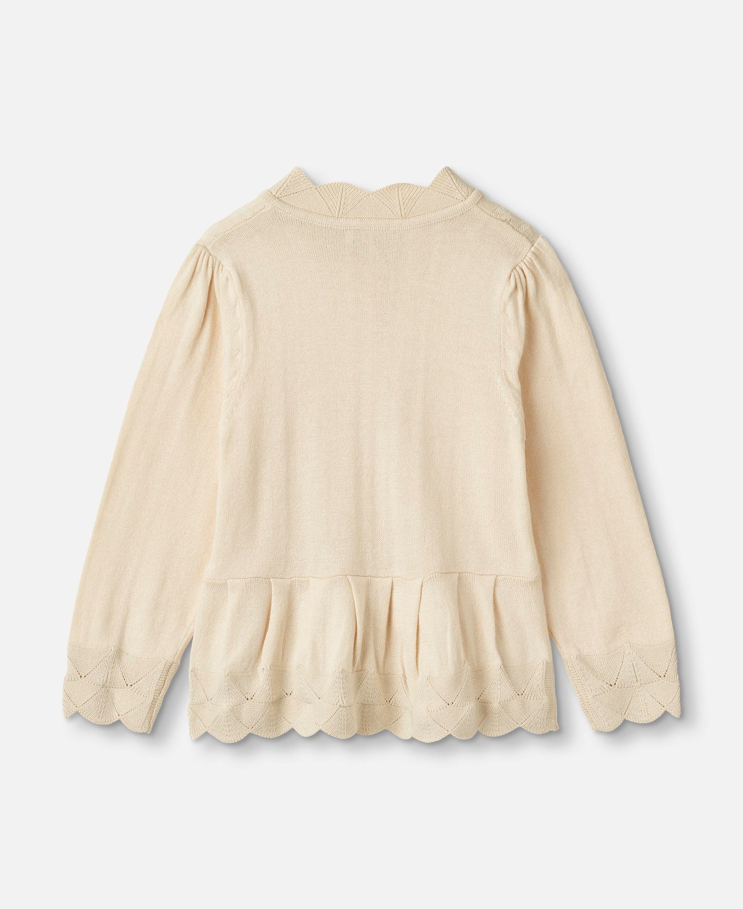 FLIINK OMA LS CARDIGAN CARDIGAN SANDSHELL