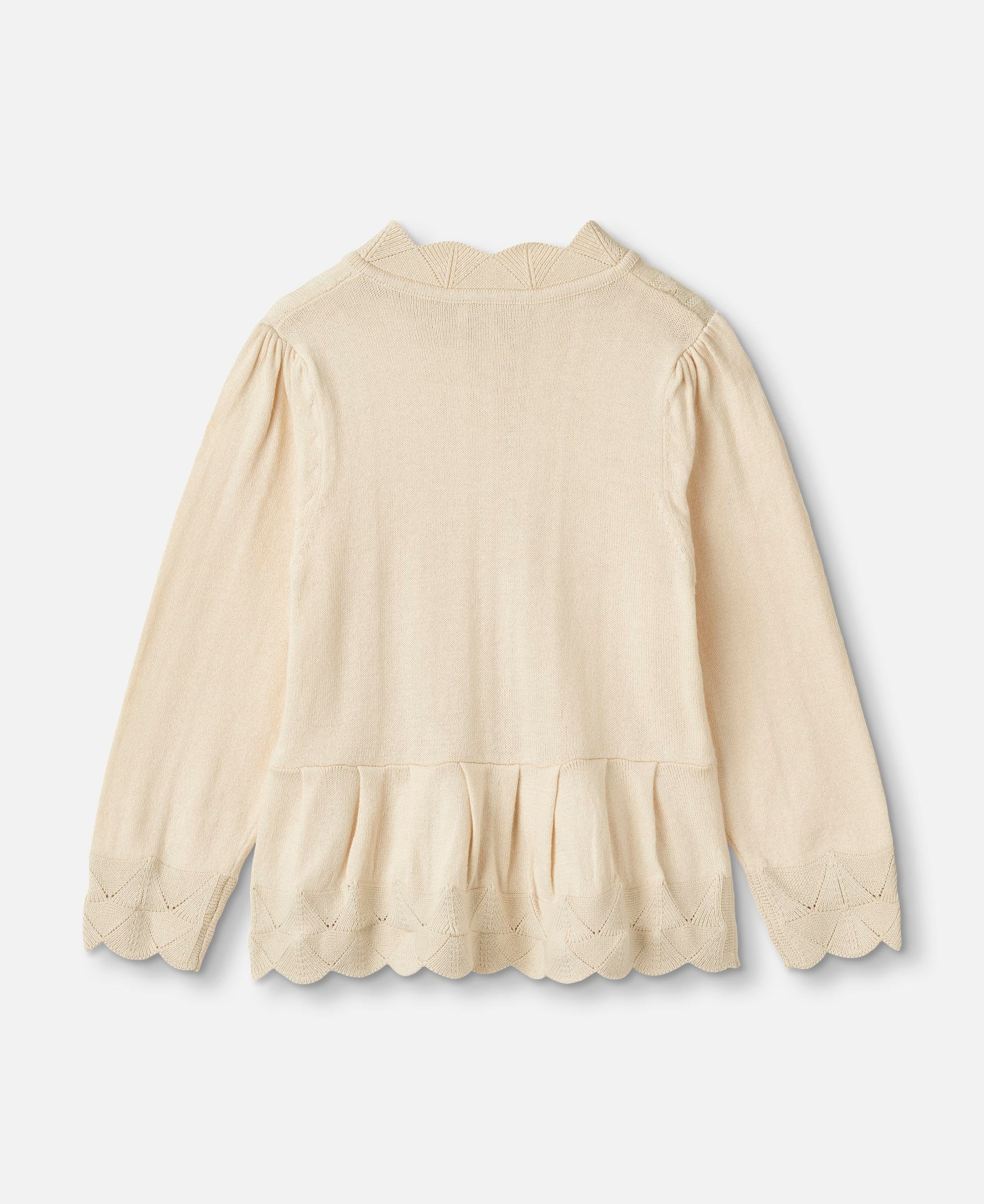 FLIINK OMA LS CARDIGAN CARDIGAN SANDSHELL