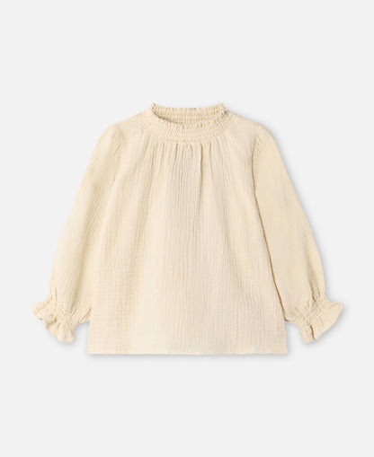 FLIINK PACO LS BLOUSE BLOUSE SANDSHELL