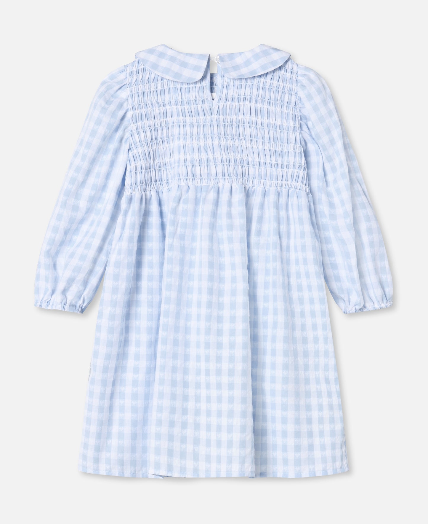 FLIINK PARI LS DRESS DRESS DREAM BLUE CHECK