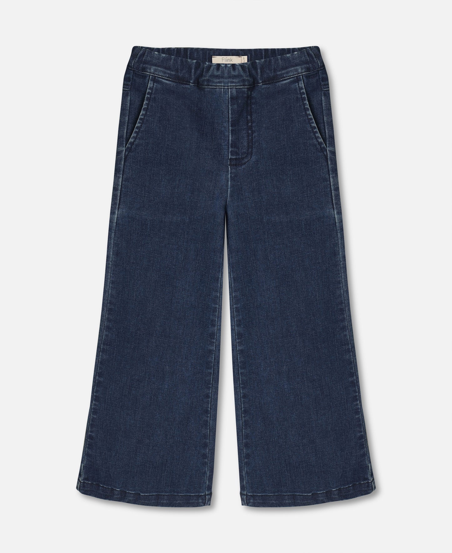 FLIINK ROCKY FLARE DENIM PANT PANT DARK DENIM BLUE