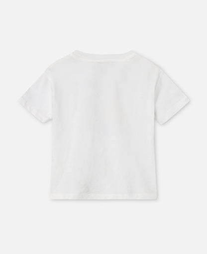 FLIINK SOMMER SUN T-SHIRT T-SHIRT CLOUD DANCER