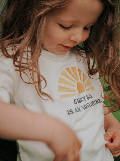 FLIINK SOMMER SUN T-SHIRT T-SHIRT CLOUD DANCER