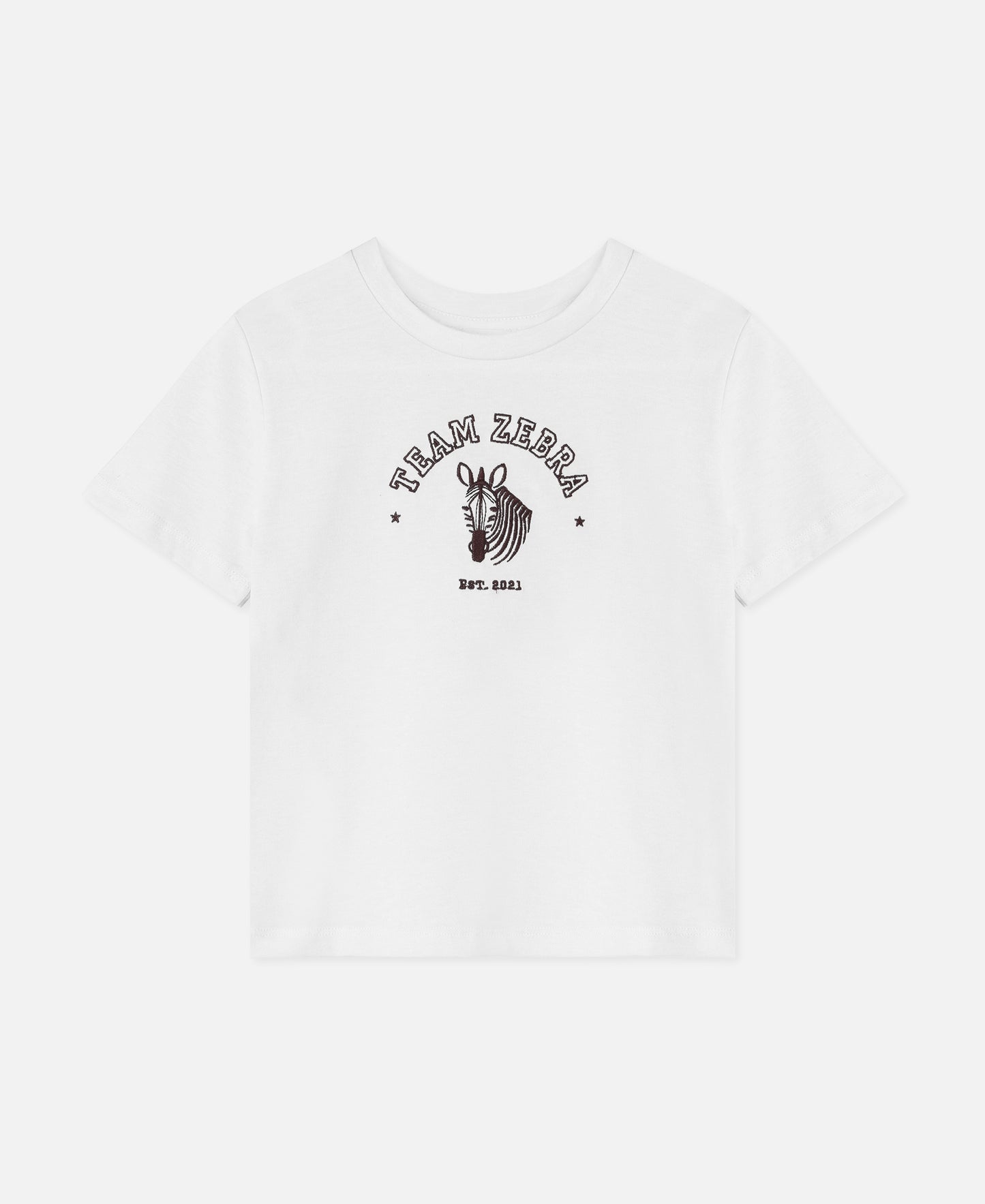 FLIINK SOMMER ZEBRA T-SHIRT T-SHIRT CLOUD DANCER