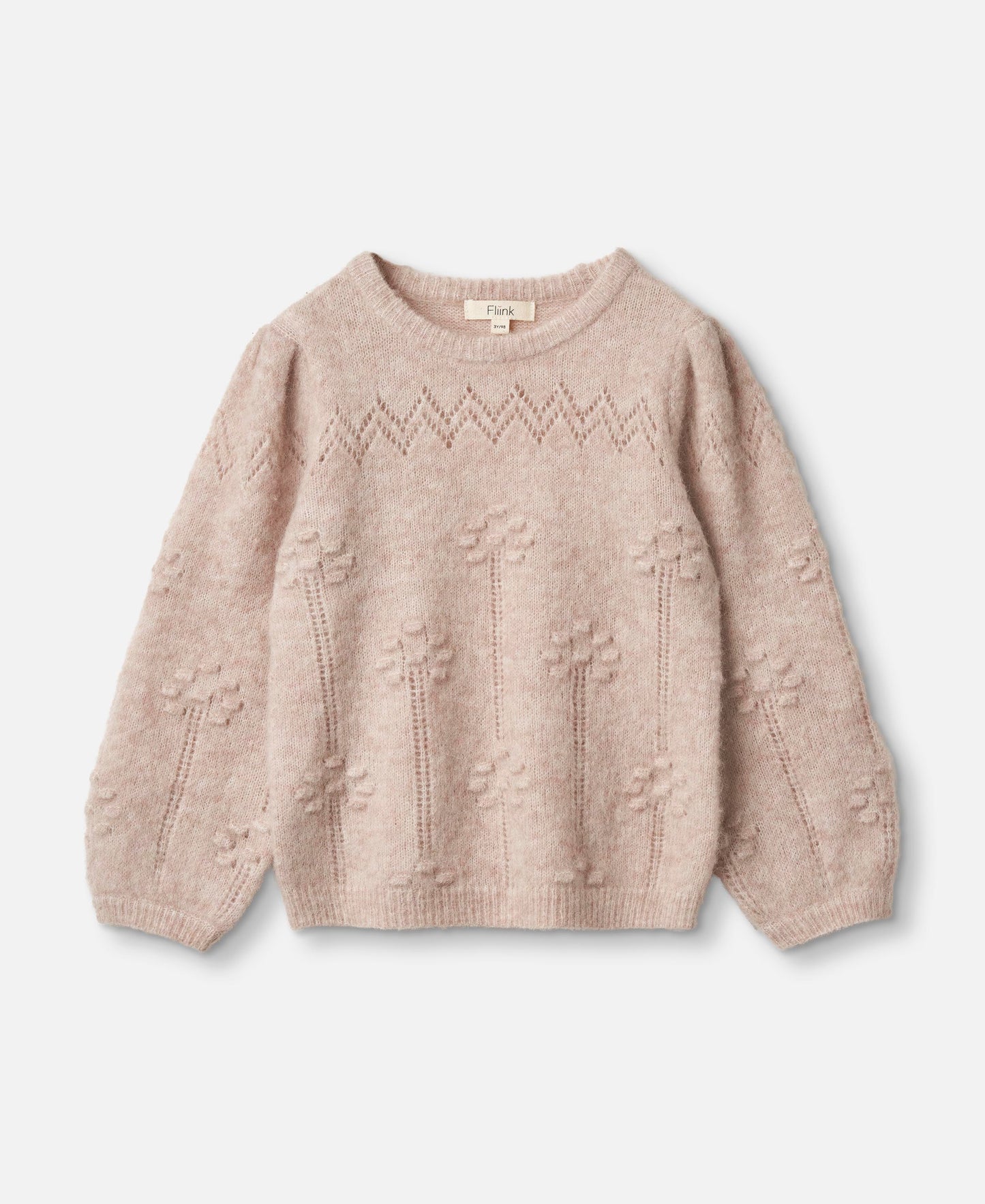 FLIINK STAR ALPACA BLOUSE BLOUSE PEACH WHIP