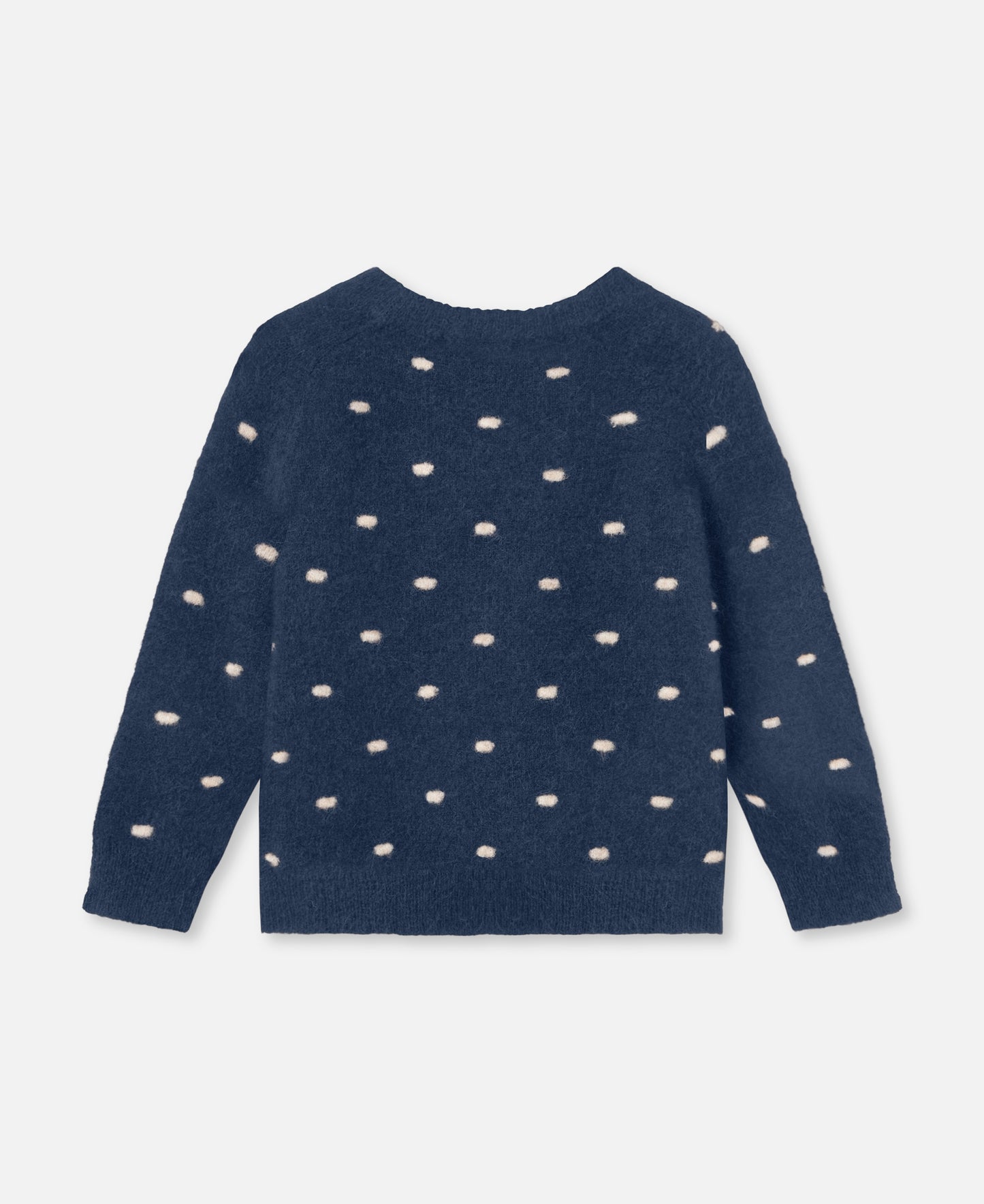 FLIINK STAR ALPACA POLKA PULLOVER PULLOVER INSIGNIA BLUE / SANDSHELL
