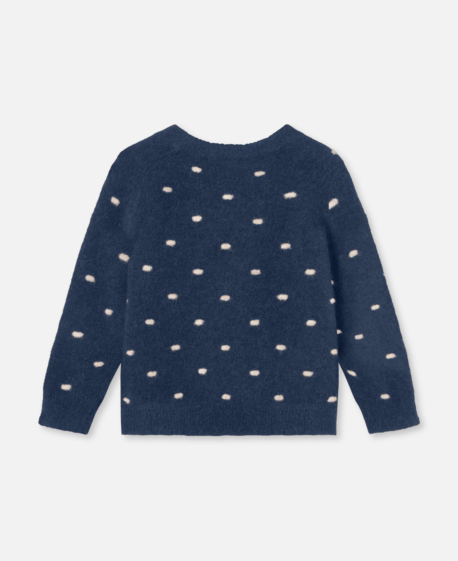 FLIINK STAR ALPACA POLKA PULLOVER PULLOVER INSIGNIA BLUE / SANDSHELL