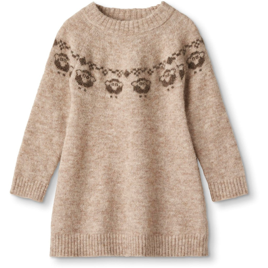 FLIINK STAR DRESS DRESS SANDSHELL FOSSIL SHEEP PATTERN