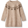 STAR DRESS - SANDSHELL FOSSIL SHEEP PATTERN