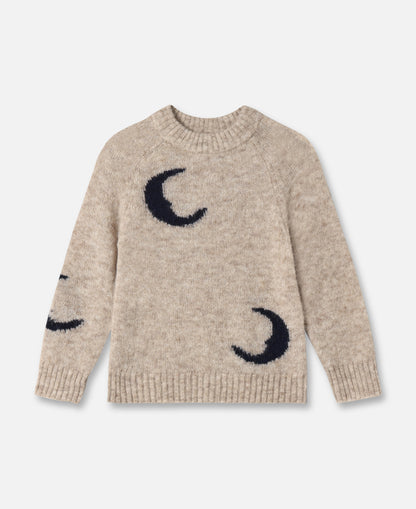 FLIINK STAR MOON PULLOVER PULLOVER SANDSHELL