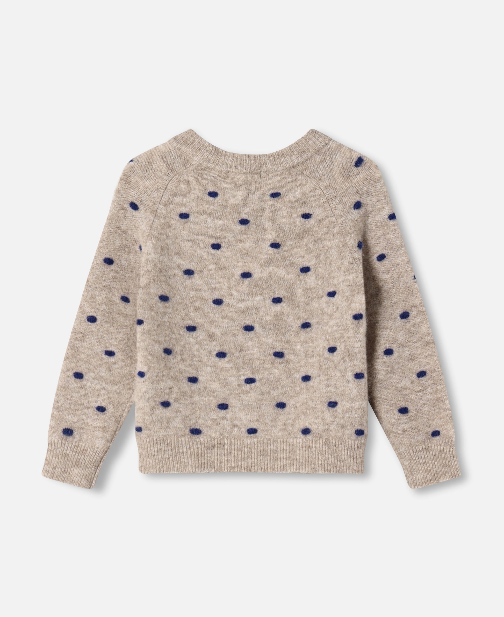 FLIINK STAR POLKA PULLOVER PULLOVER INSIGNIA BLUE / SANDSHELL