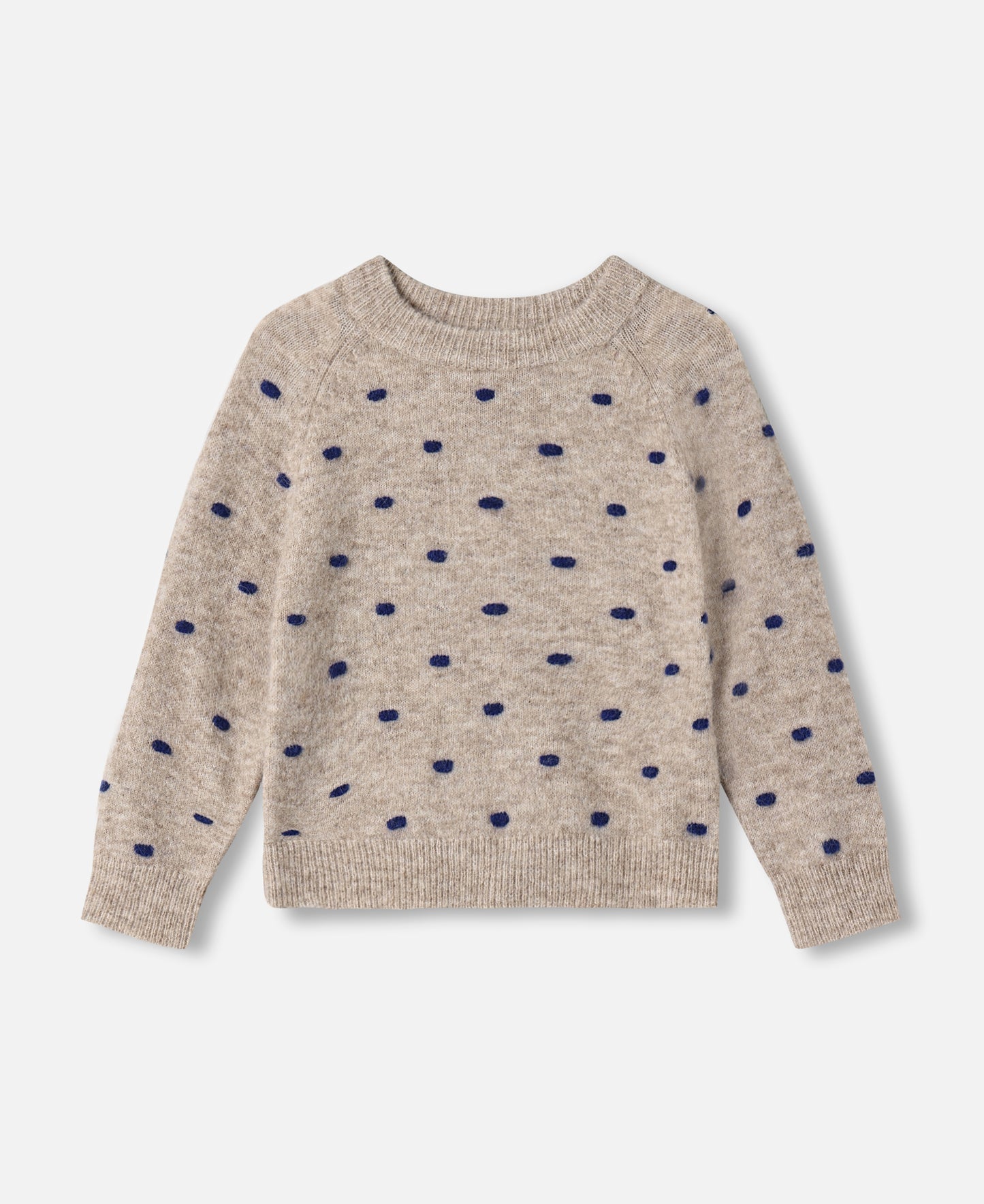 FLIINK STAR POLKA PULLOVER PULLOVER INSIGNIA BLUE / SANDSHELL
