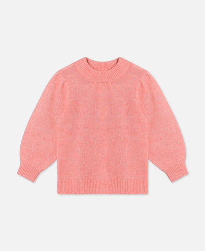 FLIINK STAR PUFF BLOUSE BLOUSE CANDY PINK