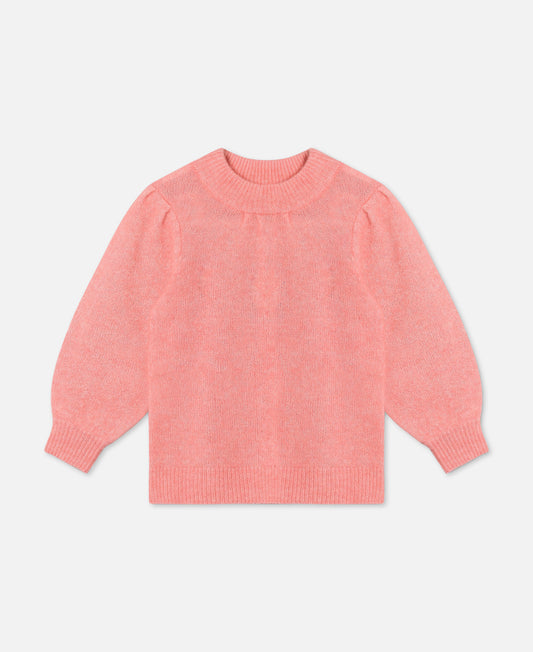 FLIINK STAR PUFF BLOUSE BLOUSE CANDY PINK
