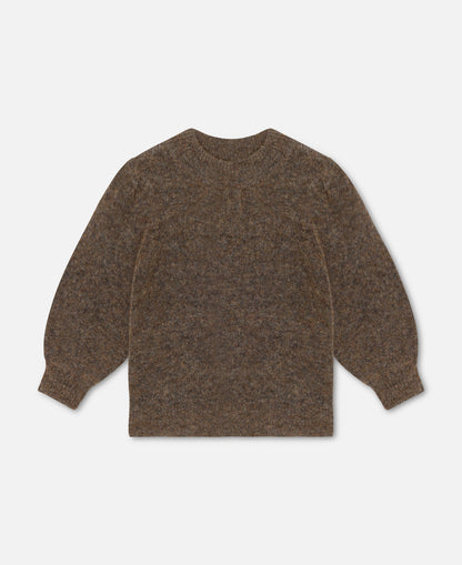 FLIINK STAR PUFF BLOUSE BLOUSE PINE BARK