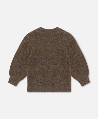 FLIINK STAR PUFF BLOUSE BLOUSE PINE BARK