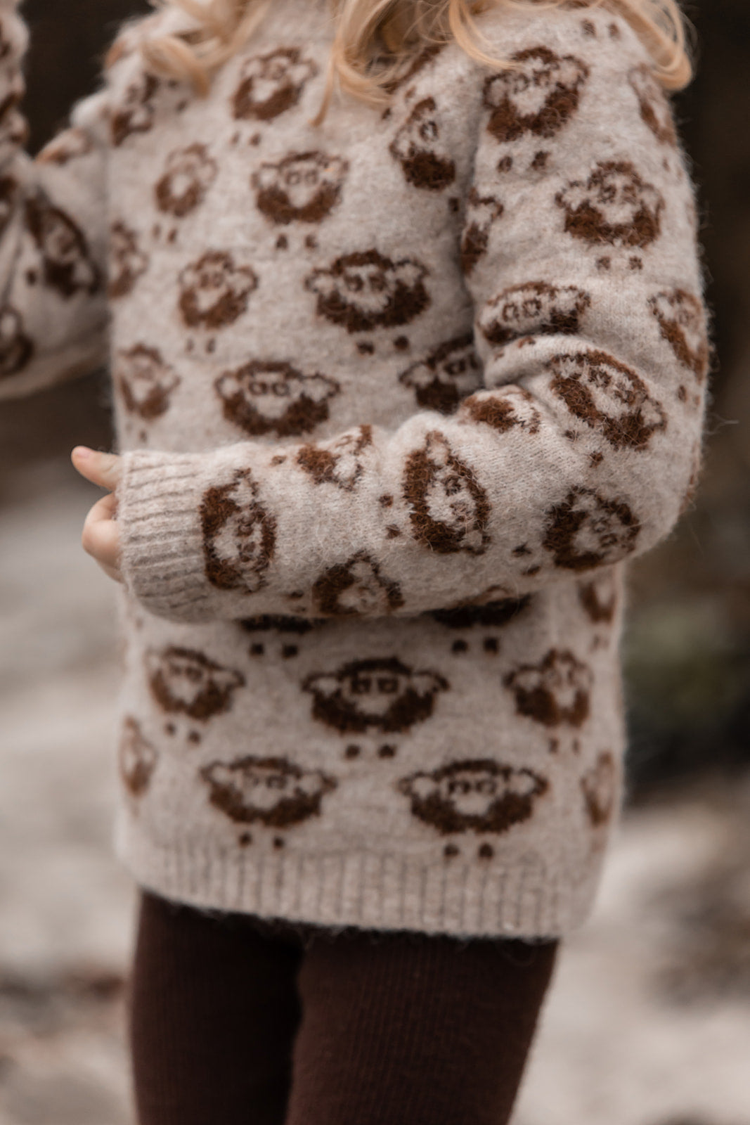 FLIINK STAR PULLOVER PULLOVER SANDSHELL AOP