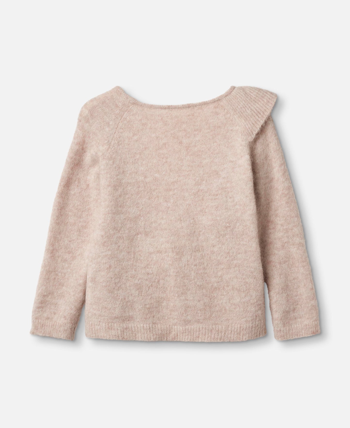 FLIINK STAR RUFFLE CARDIGAN CARDIGAN PEACH WHIP