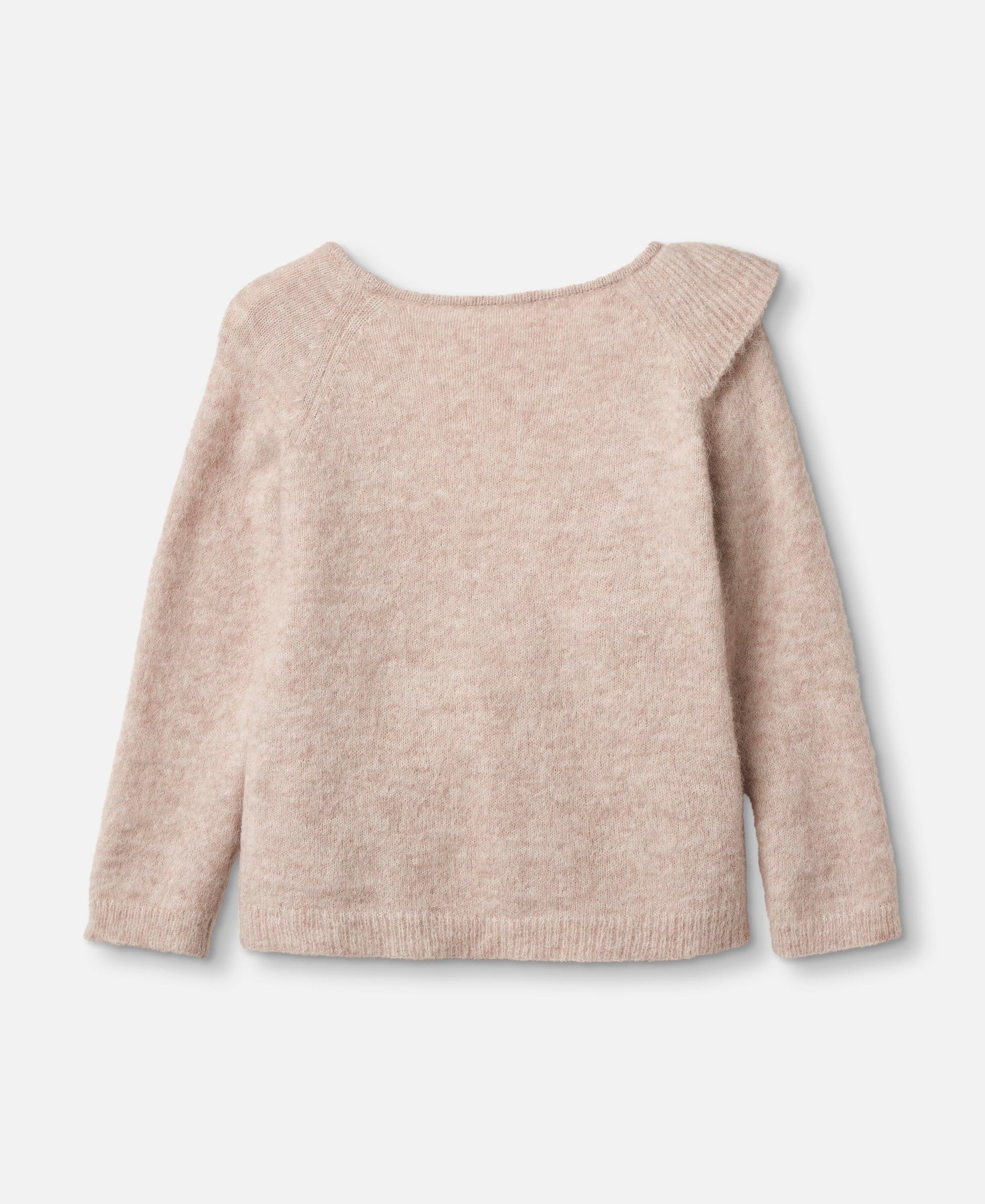 FLIINK STAR RUFFLE CARDIGAN CARDIGAN PEACH WHIP