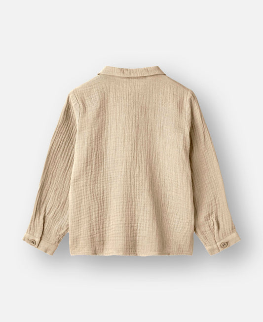 FLIINK SUMA LS SHIRT SHIRT SANDSHELL