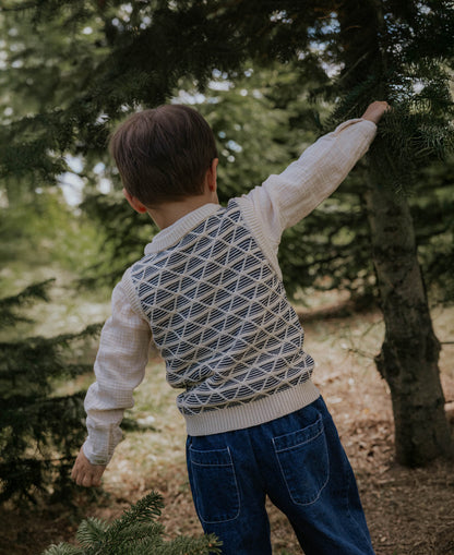 FLIINK SUNE KNIT VEST VEST SANDSHELL