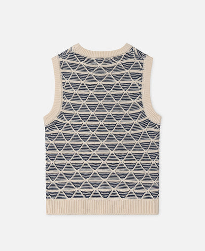 FLIINK SUNE KNIT VEST VEST SANDSHELL