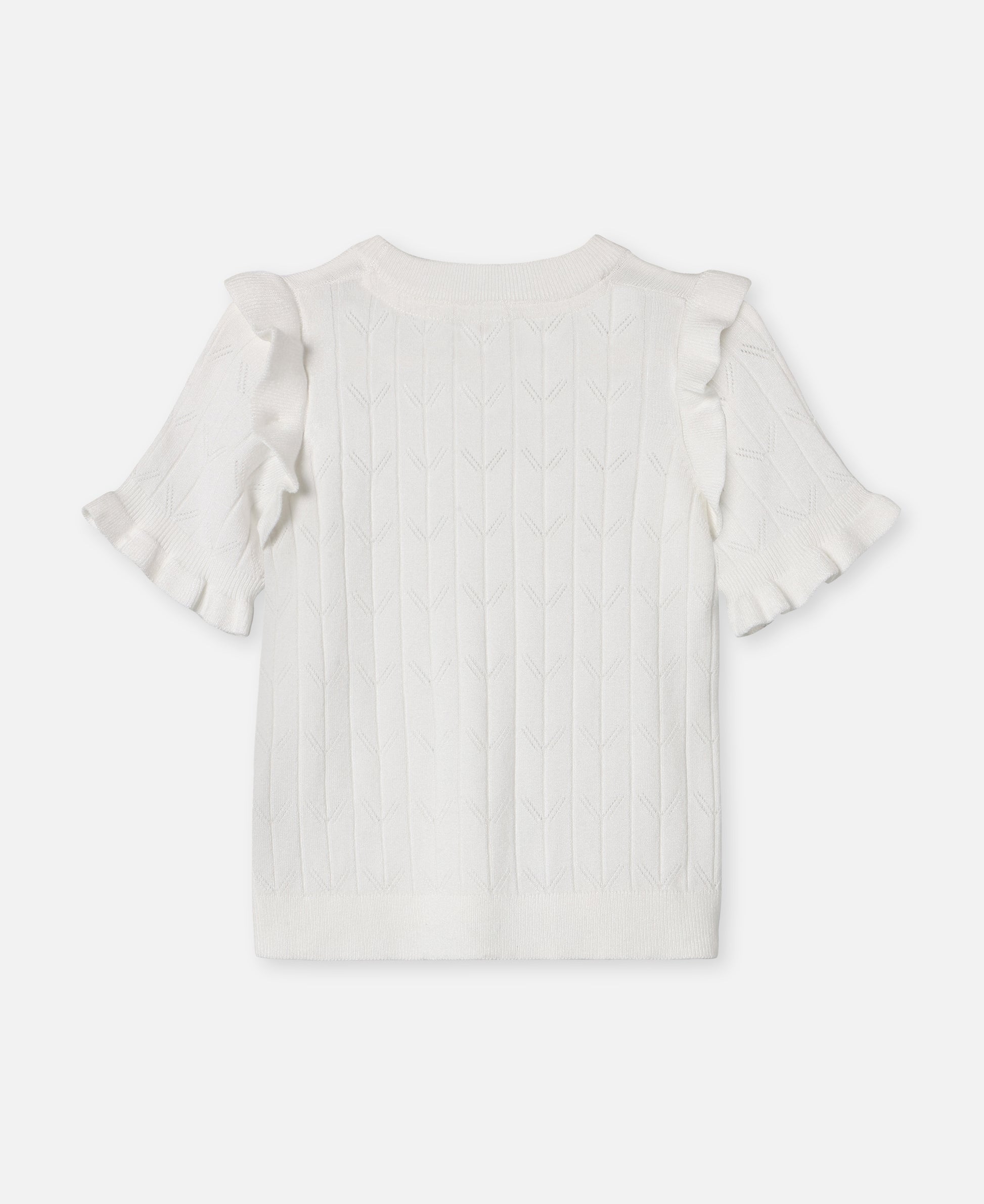 FLIINK SUNNY SS BLOUSE BLOUSE CLOUD DANCER