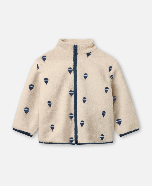 FLIINK TEDDY BALLOON JACKET JACKET SANDSHELL