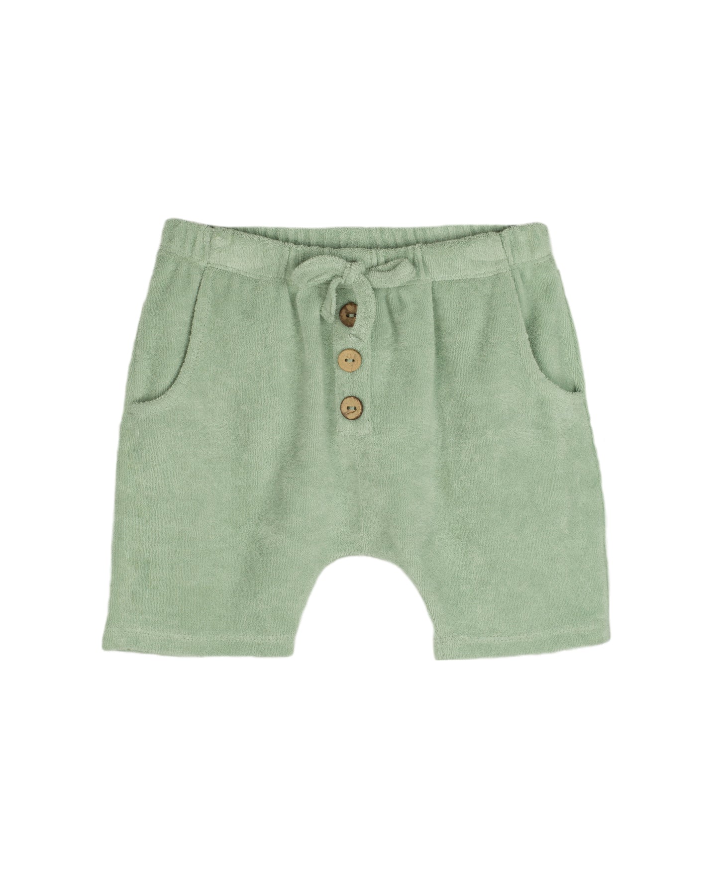 FLIINK  TEDDY SHORTS SHORTS DUSTY GREEN