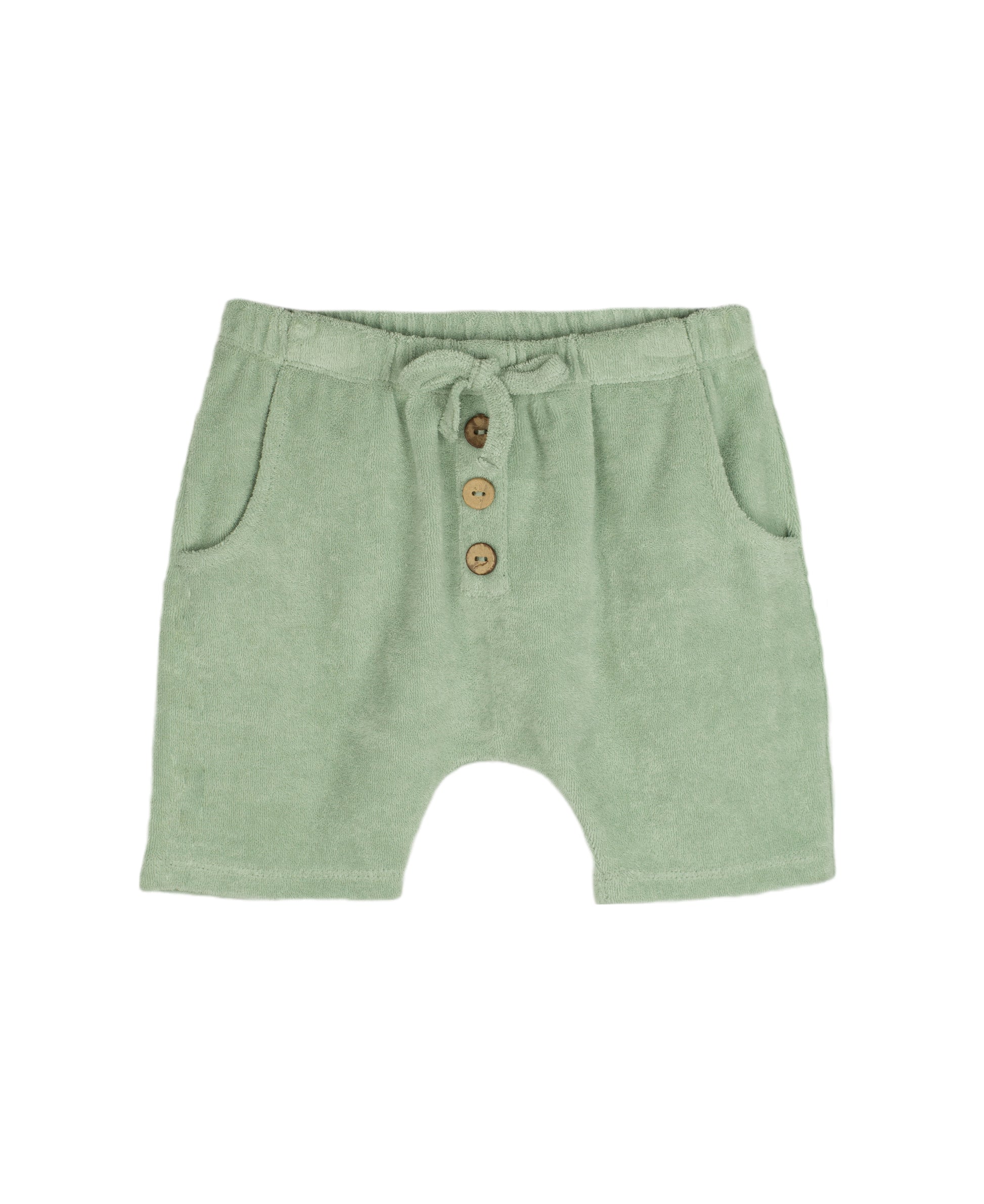FLIINK  TEDDY SHORTS SHORTS DUSTY GREEN