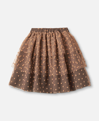 FLIINK TULLE SKIRT SKIRT HUMUS/CARAFE