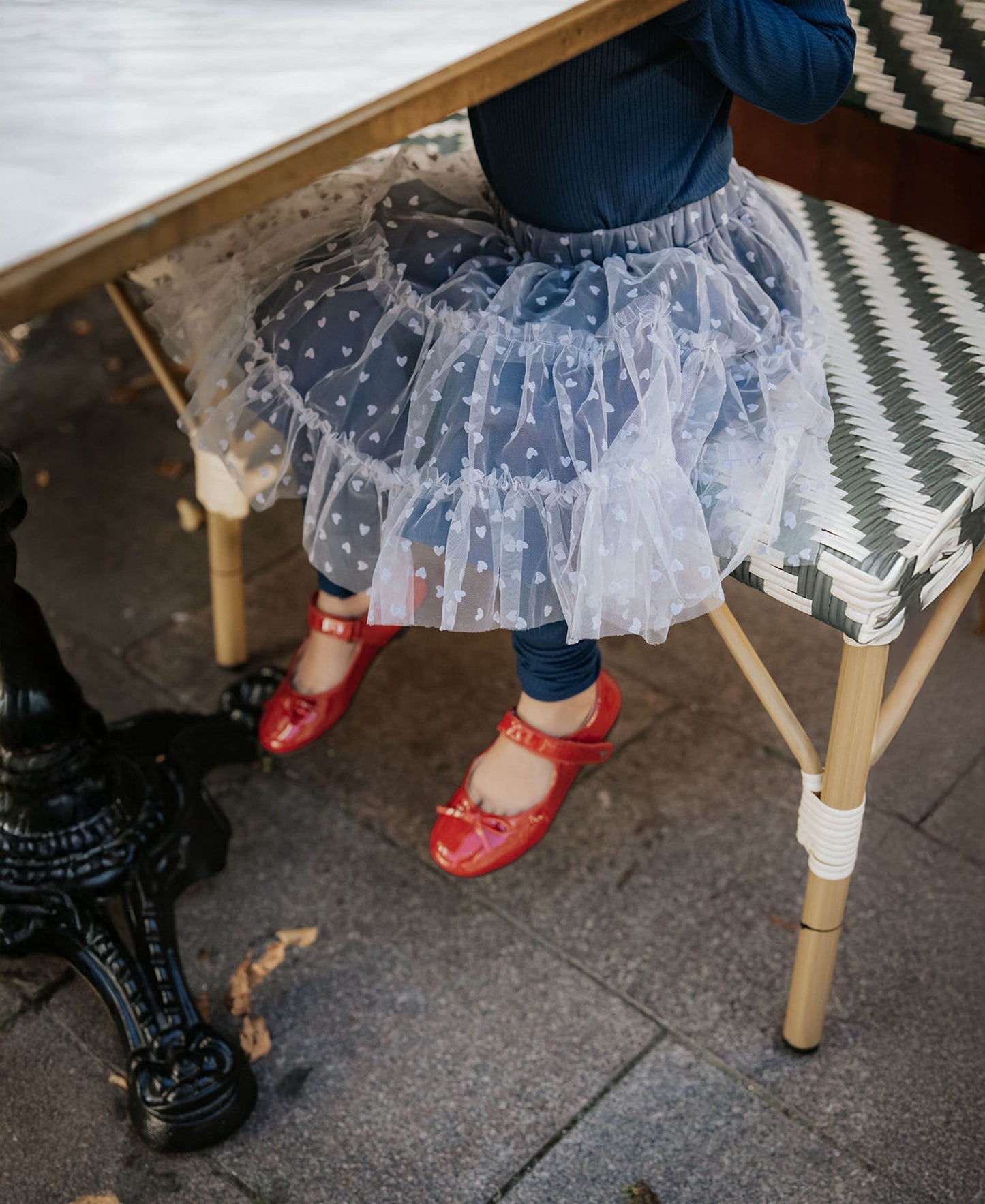 FLIINK TULLE SKIRT SKIRT SLATE