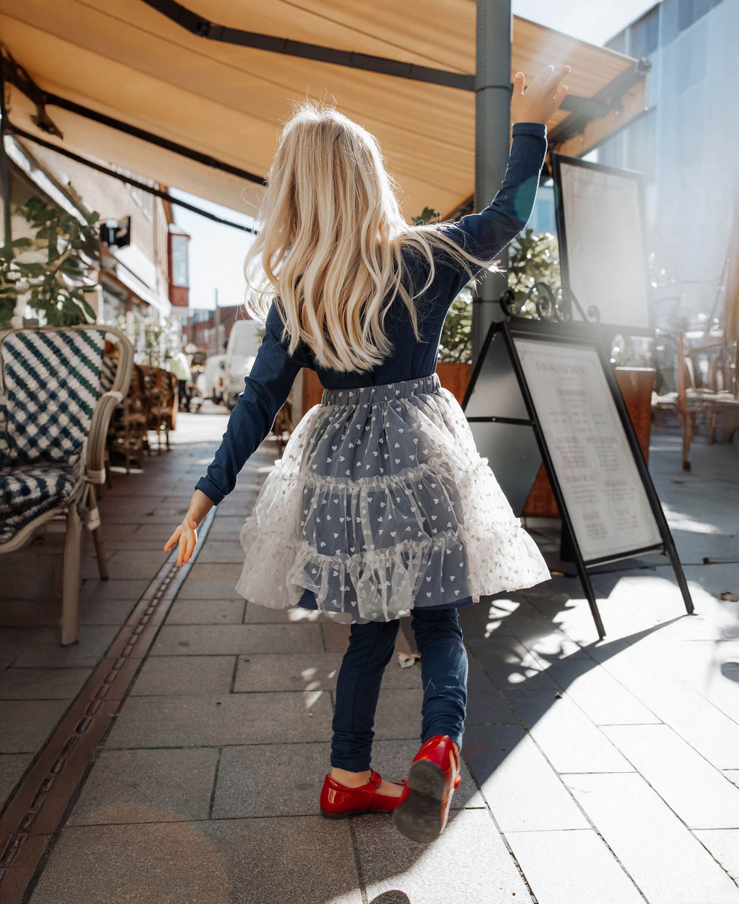 FLIINK TULLE SKIRT SKIRT SLATE