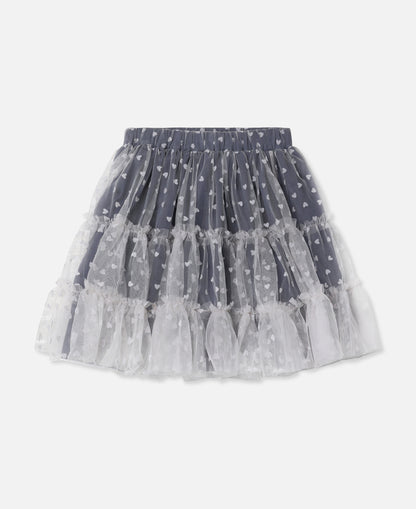 FLIINK TULLE SKIRT SKIRT SLATE