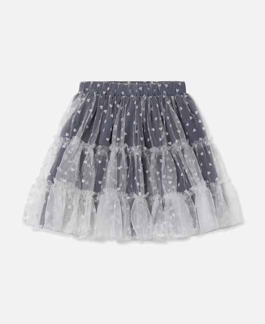 FLIINK TULLE SKIRT SKIRT SLATE