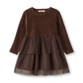 VELVET TULLE DRESS - CUB