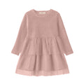 VELVET TULLE DRESS - PEACH WHIP