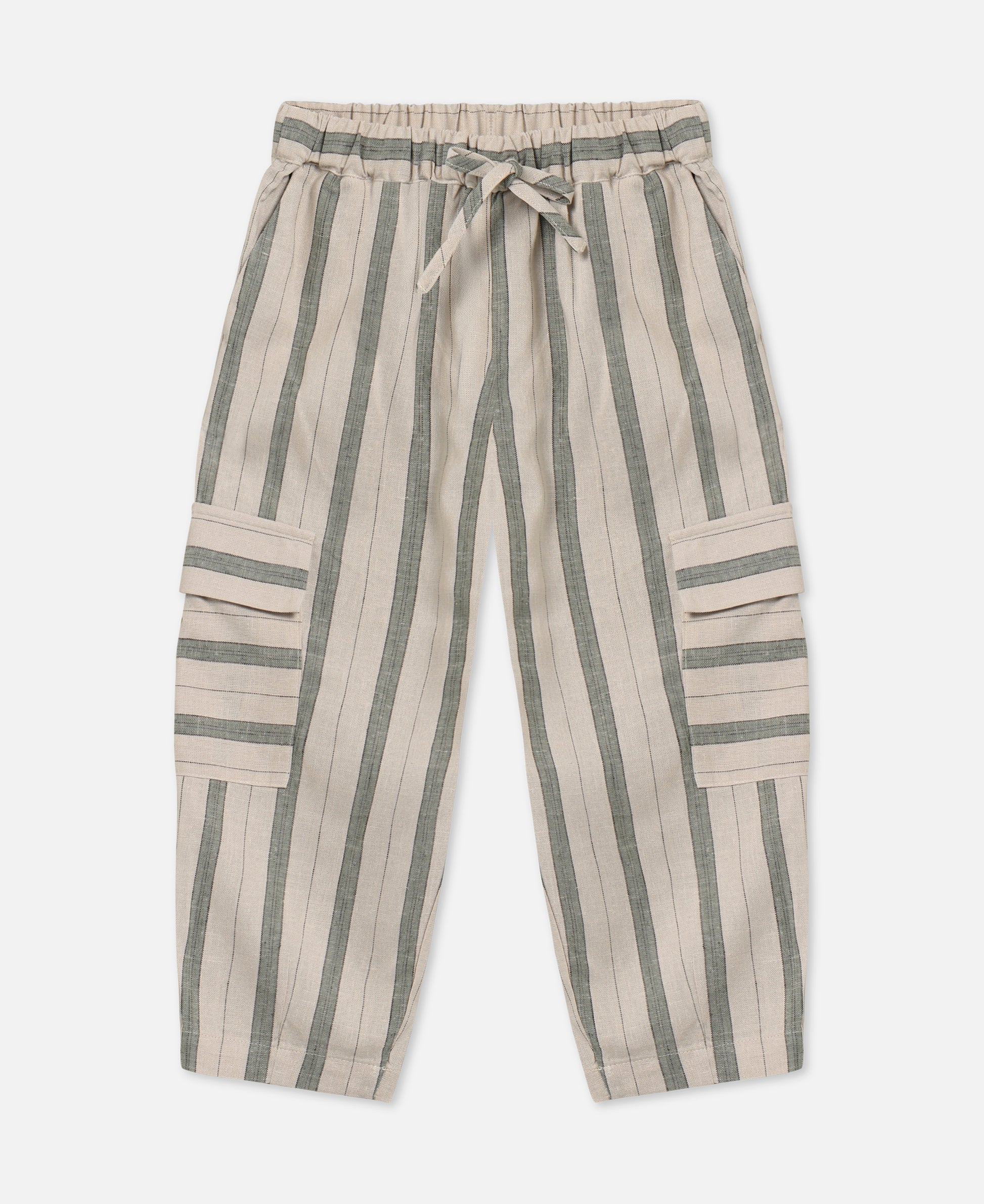 FLIINK VIRA CARGO PANT PANT HEDGE GREEN / SANDSHELL