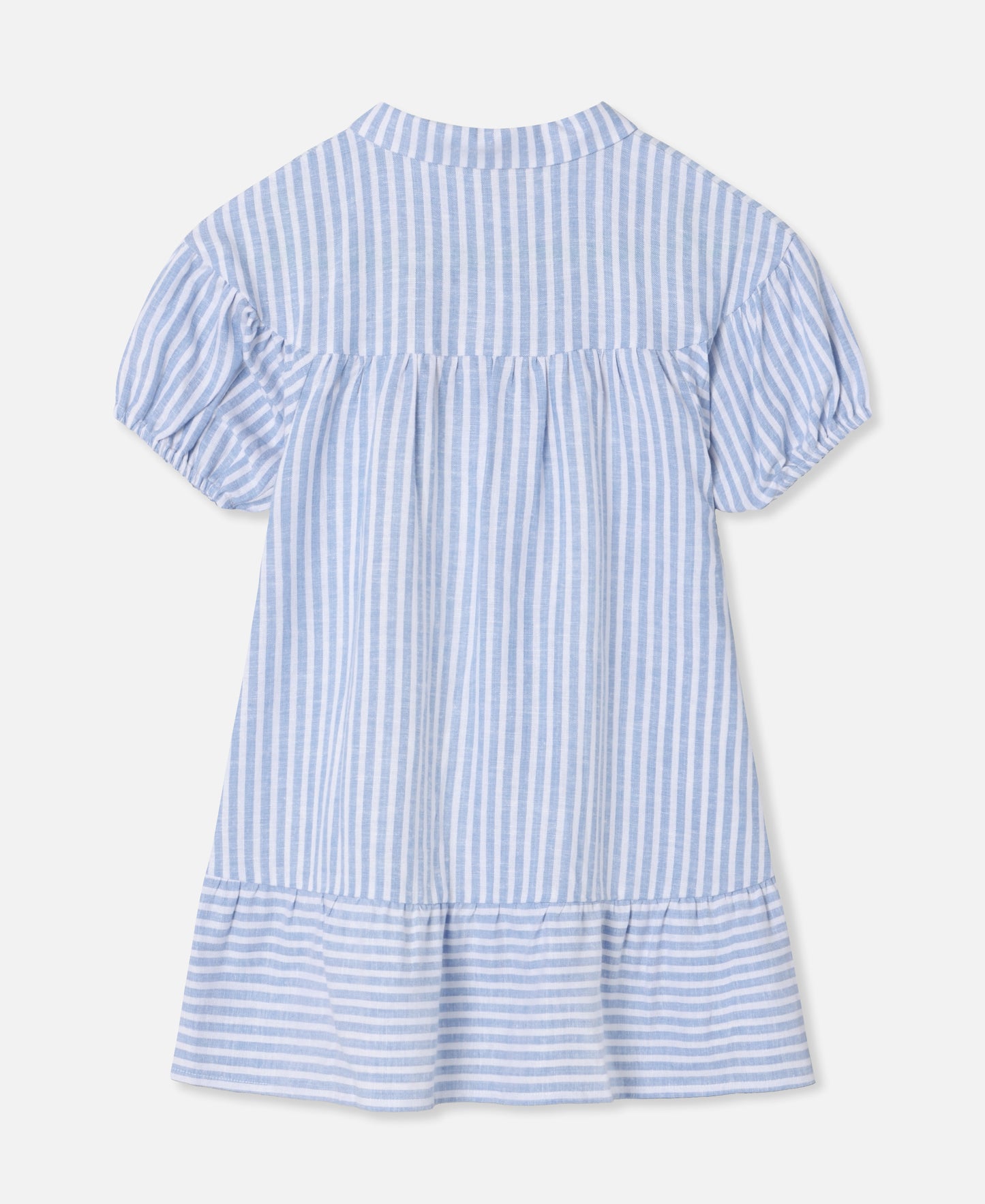 FLIINK VIRA SS DRESS DRESS DREAM BLUE/ CLOUD DANCER