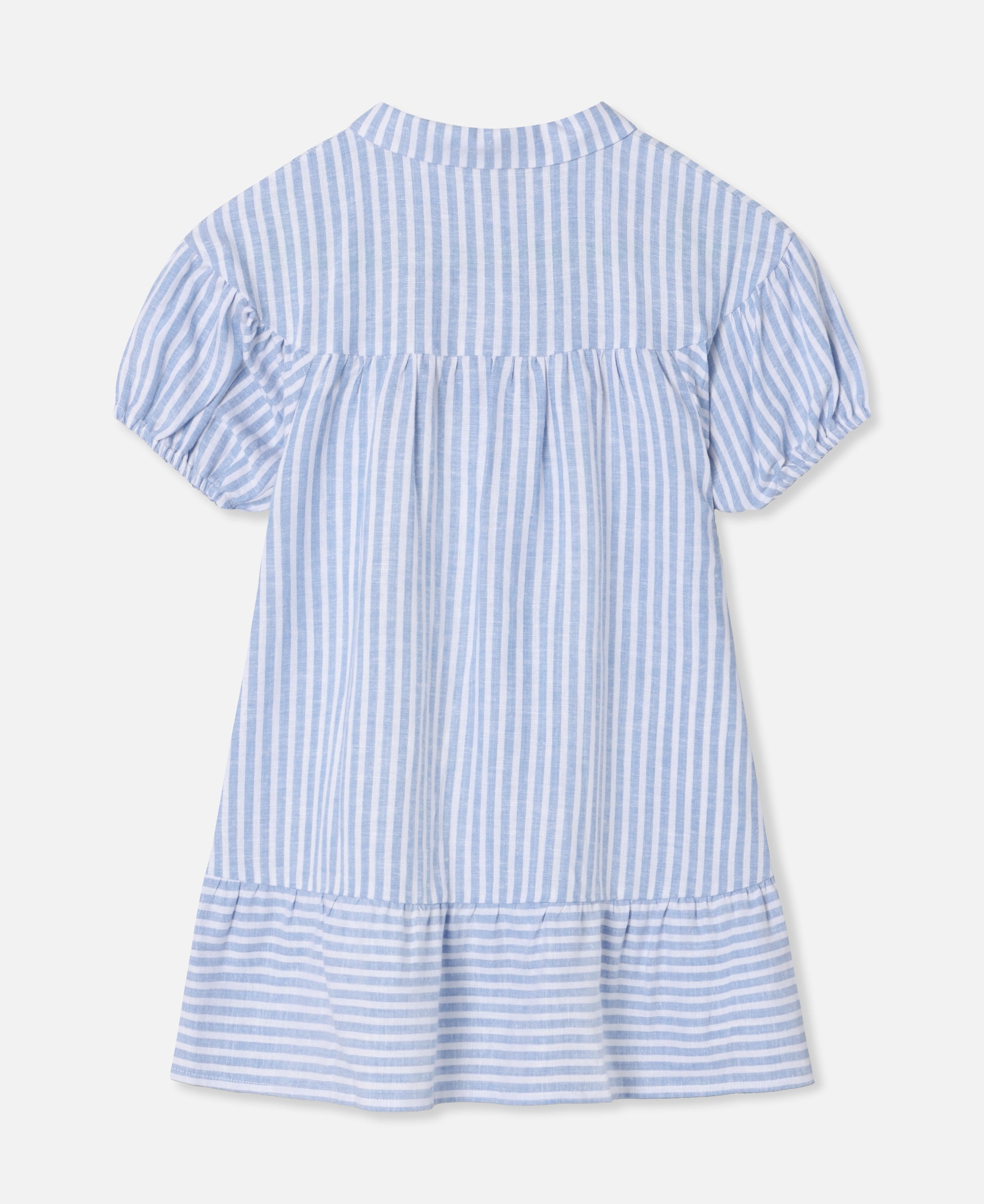 FLIINK VIRA SS DRESS DRESS DREAM BLUE/ CLOUD DANCER