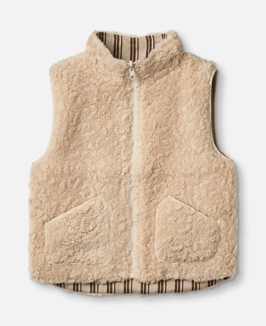 FLIINK WOW TURNABLE WAISTCOAT VEST HUMUS/CARAFE
