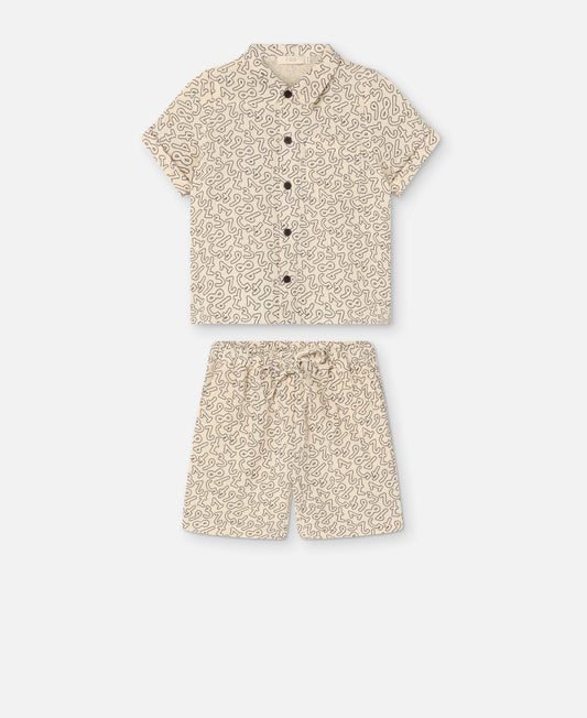ELMO NUMBERS SHORTS SET