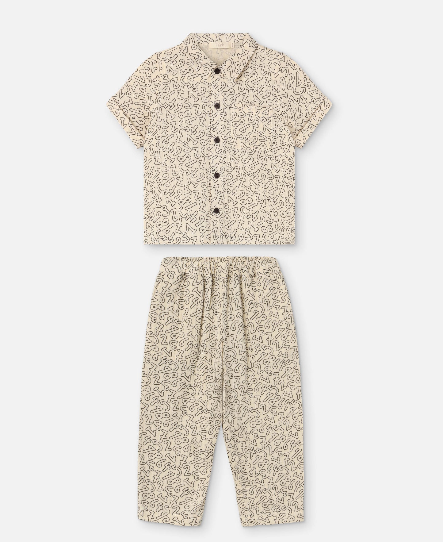 ELMO NUMBERS PANT SET