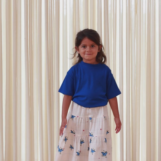 FLIINK KENNA T-SHIRT SHIRT MAZERINE BLUE