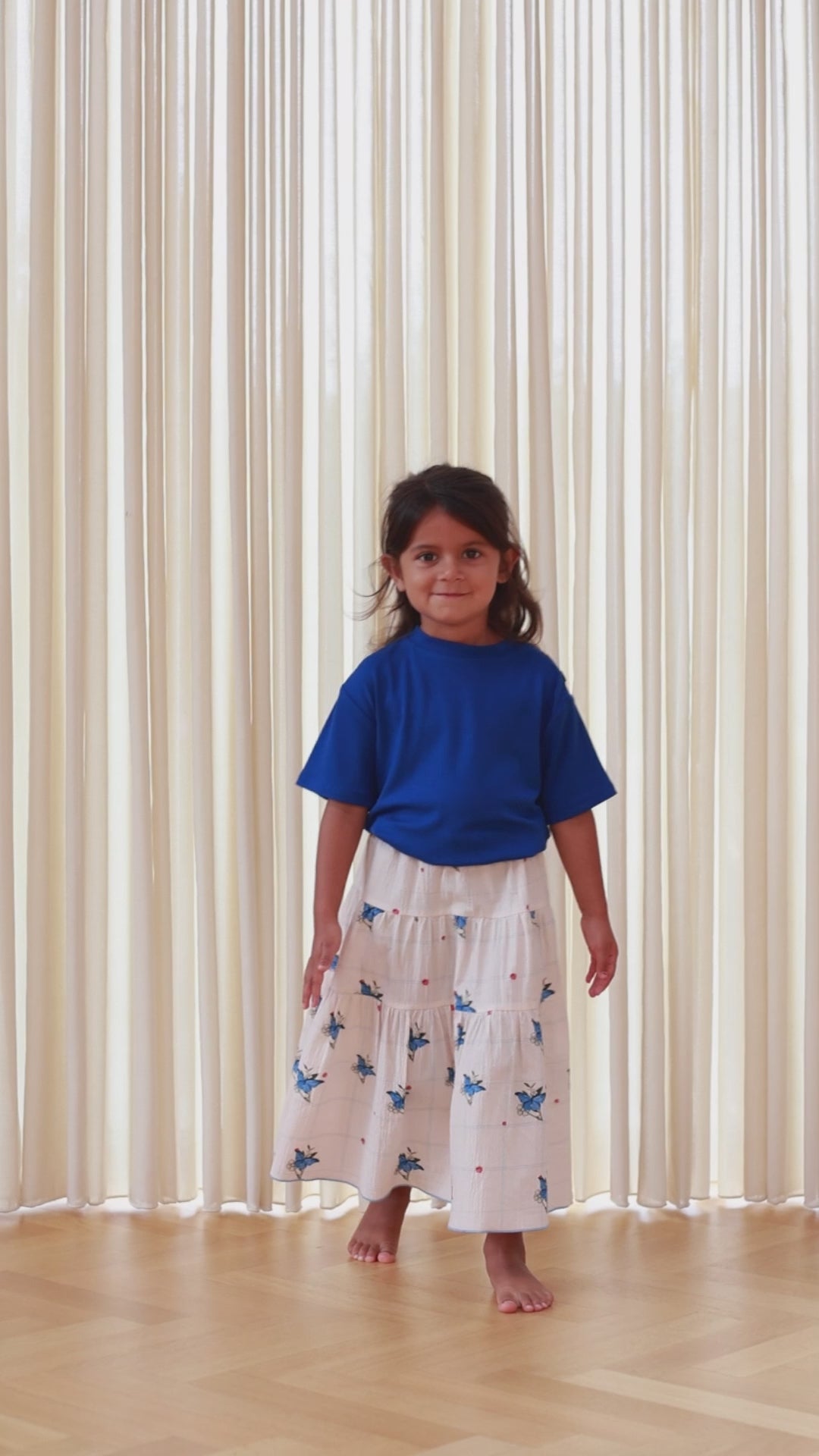 FLIINK KENNA T-SHIRT SHIRT MAZERINE BLUE