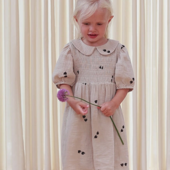 FLIINK HELLO SS DRESS DRESS HUMUS AOP